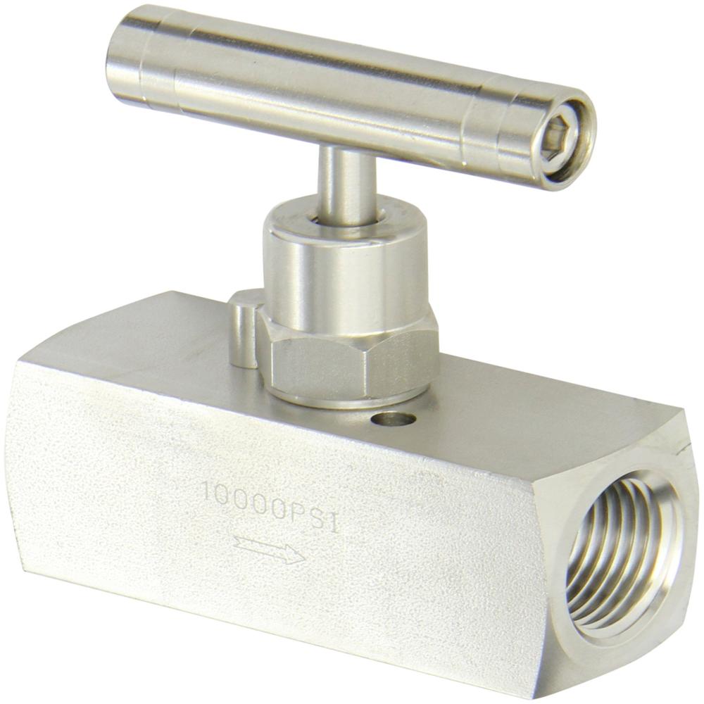 Ss Needle Valve - Stainless Steel, Compact Design With Needle-shaped Plunger For Precise Flow Control | High Durability And Corrosion Resistance