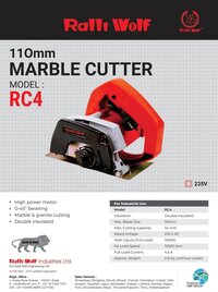 Ralli Wolf 110mm MARBLE CUTTER (RC4)