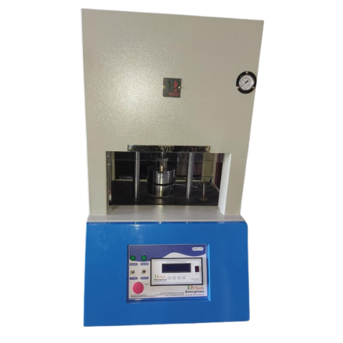 Mooney Viscometer - Material: Pvc & Metal