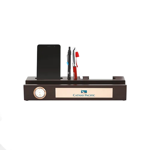 Corporate Desktop Accessories - Color: Brown