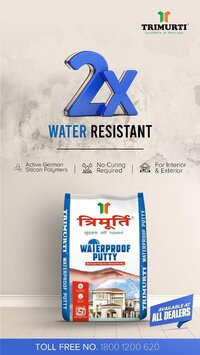 Trimurti 1 Kg Waterproof Wall Putty