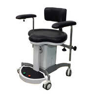 Sc-16 Surgeon Chair - Steel & Pvc, Adjustable Height With Various Size Options For Maximum Comfort