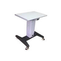 Motorized Instrument Table - Pvc Material With Steel Coating , Adjustable Height Mechanism For Versatile Commercial Use