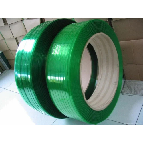 15mm Green Pet Plain Strap Roll - Size: Standerd