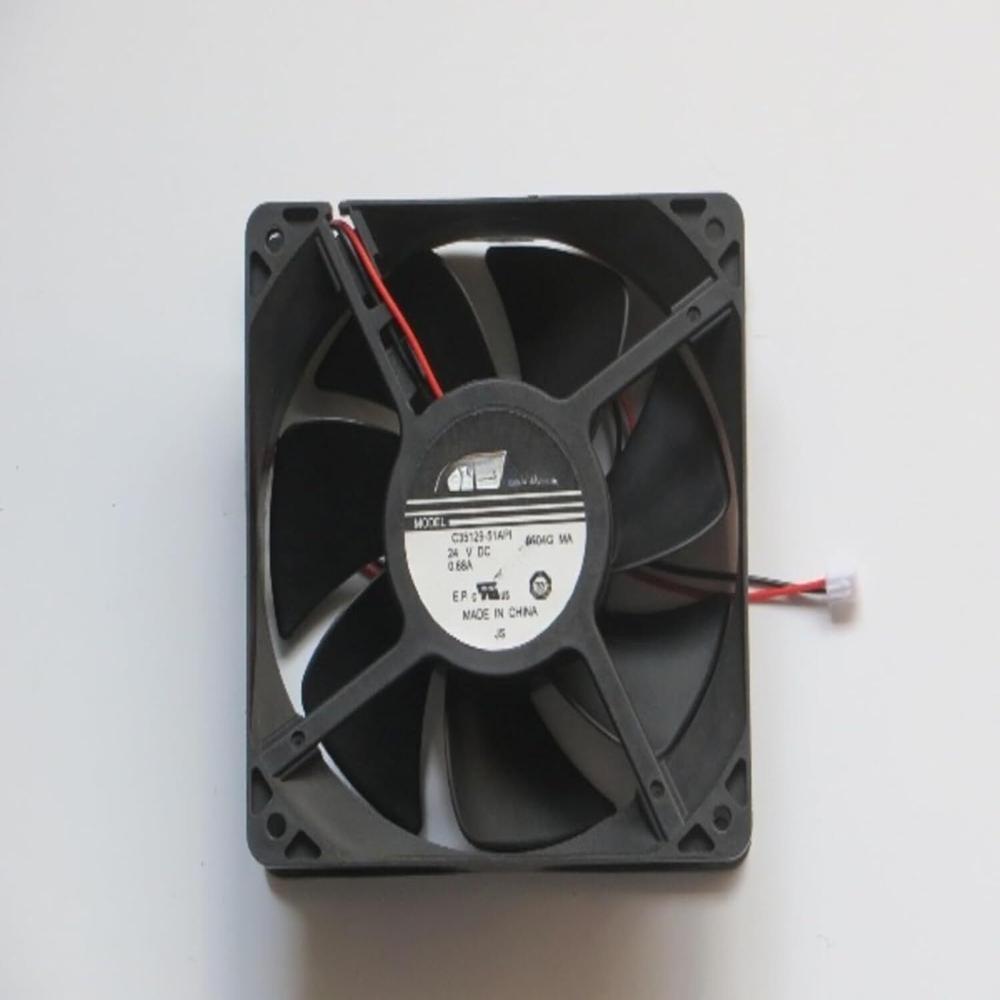  NIDEC C35129-51API 24V 0.68A 2wires Cooling Fan 120*120*38mm
