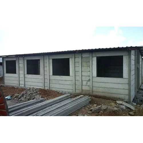 Prefabricated Concrete House - Color: Gray