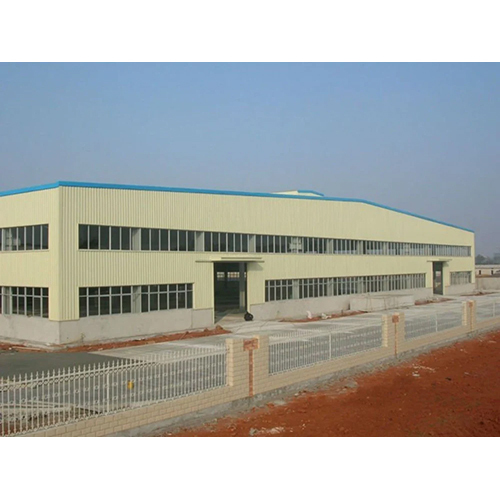 Prefabricated Industrial Shed - Material: Steel