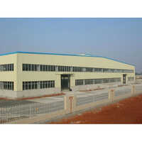Prefabricated Industrial Shed - High-quality Steel, Aluminum Roof, Two Easy-access Doors, Sliding Windows For Natural Light & Ventilation | Durable Warehouse Solution