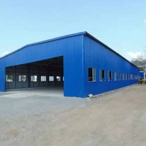 Prefabricated Steel Structure - Color: Gray