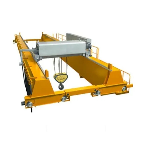 Mild Steel Double Girder Eot Crane - Color: Yellow