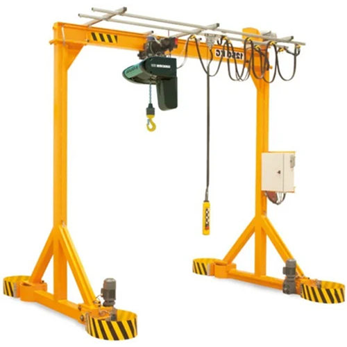 Mild Steel Industrial Eot Crane - Color: Yellow