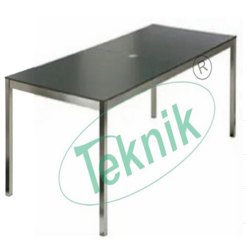 Metallic Table - 600x400 Mm Thick Sheet With Prefixed Support Feet | Ideal For General Lab Equipment And Magnetic Experiments