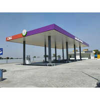 Cng Station Pump Canopy - Color: Multicolor