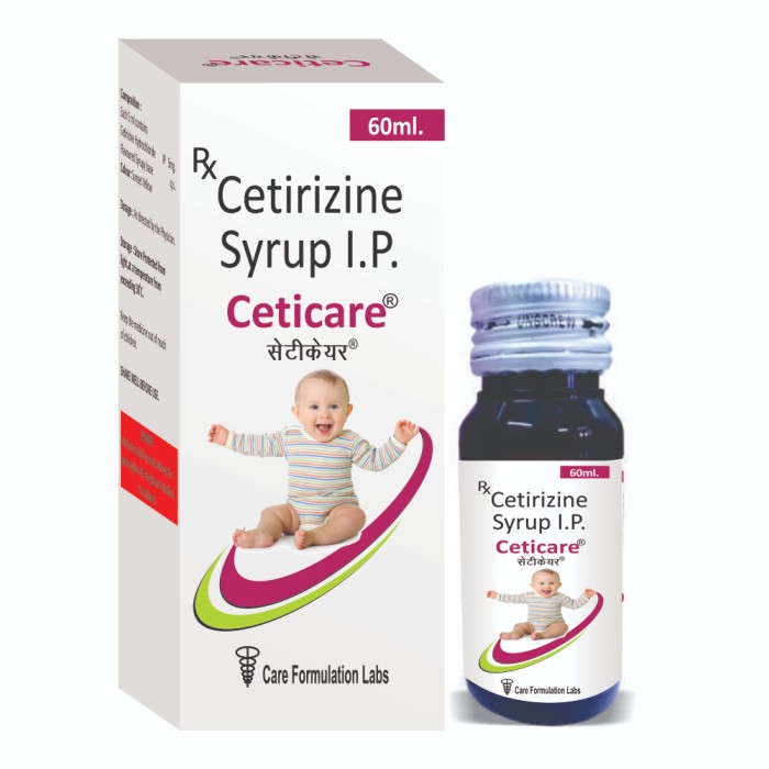 Cetirizine Hydrochloride  Suspension - Drug Type: General Medicines