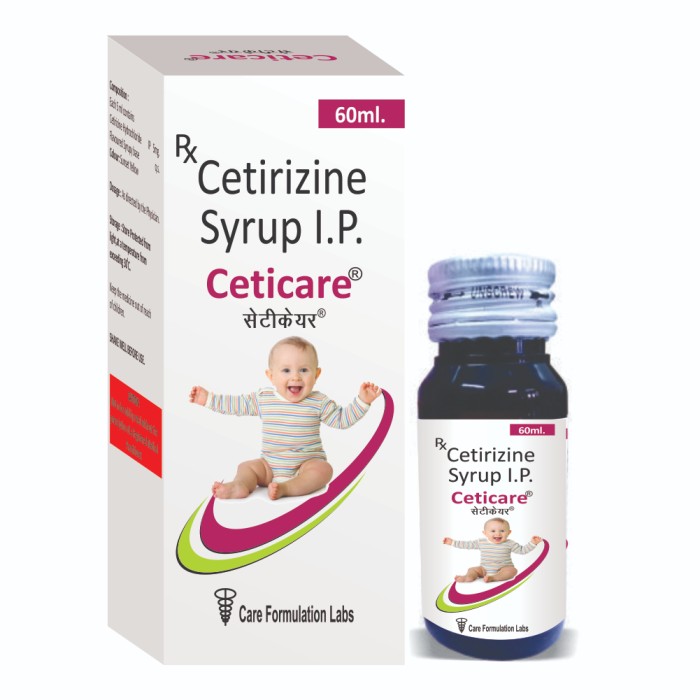 Cetirizine Hydrochloride  suspension