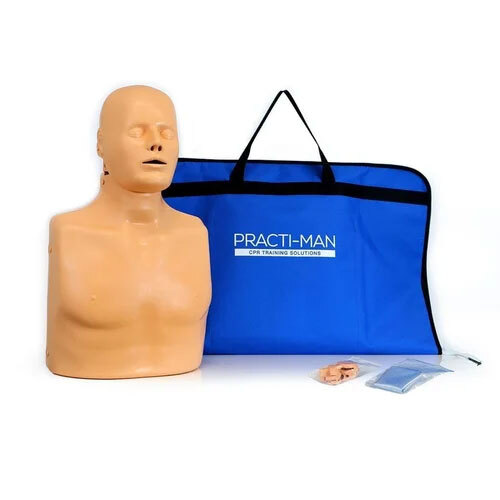 Practiman Half Body Cpr Training Manikin - Material: Pvc