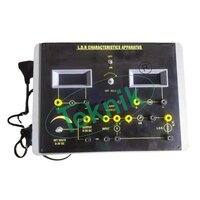 LDR CHARACTERISTICS APPARATUS WITH ALUMINUM PANEL & DIGITAL PANEL METERS