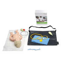 Neonatalie Newborn Simulator - Pvc Material, Standard Size, Skin Color - Polished Surface Finish, Suitable For All Age Groups, Designed For Educational Purposes
