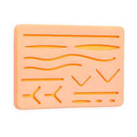Suture Training Pad - New, 10x8 Inches | Portable For Nursing And Medical Students, 1-year Warranty