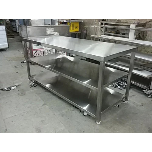 Stainless Steel Working Table - Application: Restaurant