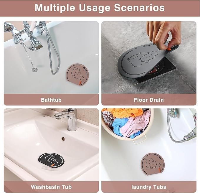 New Silicon Drain Cover