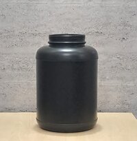 WHITE 3 KG HDPE  JAR