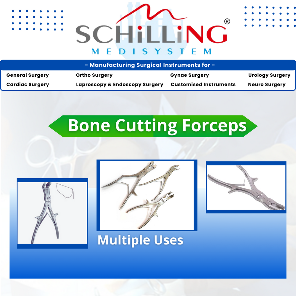 Bone Holding Forceps - Manual, Surgical Instrument | New Condition, Optimized for Stability and Precision in Orthopedic Procedures