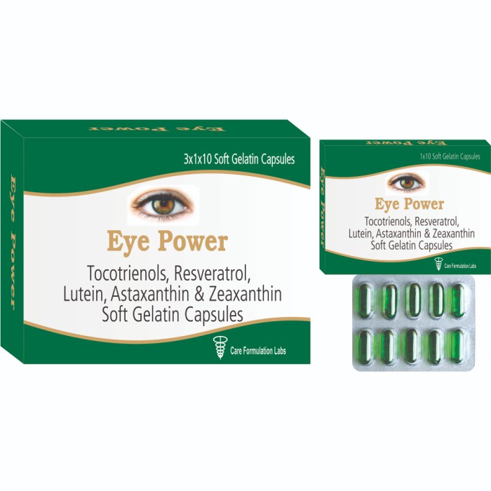 Tocotrienols,Resveratrol , Lutein ,Astaxanthin &  Zeaxanthin  Soft geltan capsule
