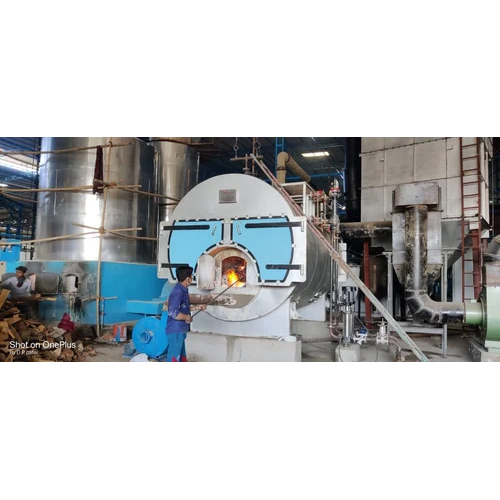 Coal Fired 4 Tph Fully Wetback Steam Boiler - Capacity: 5000 Kg/Hr