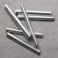 Taper Dowel Pin - Polished Steel, Various Sizes, Round Shape, Silver Color | Reliable For Automotive, Aerospace, And Manufacturing Industries