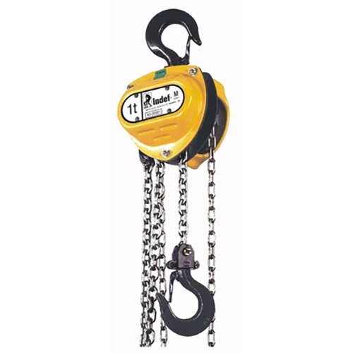 Chain Pulley Block - Durable Heavy-Duty Design, Different Size Options, High Visibility Yellow Finish