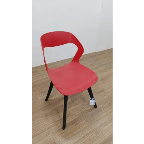 Red BLUEFOX Cafeteria Chairs