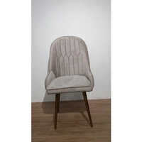 Bluefox Living Room Chair - Velvet Material, No Assembly Required, Stylish Grey Color, Durable Stainless Steel Frame - Perfect For Indoor Residential Use