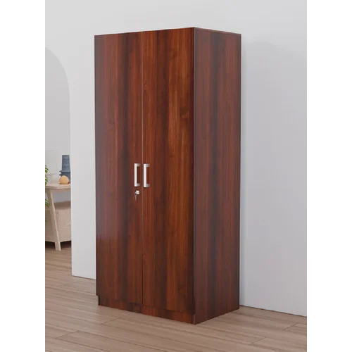 Bluefox Double Door Wooden Wardrobe - Color: Brown