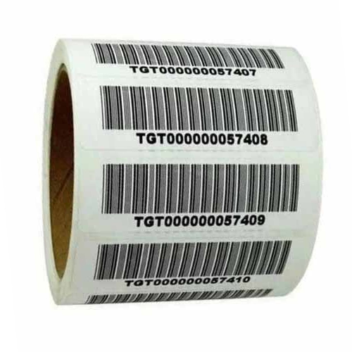 Barcode Printed Label - Attributes: Attractive Design