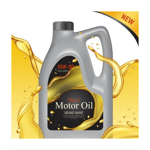 Automotive Oil Label - Color: As Per Requirement