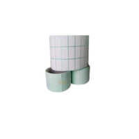 Self Adhesive Label - Paper Material , White Color , Customizable Shape , Pressure Sensitive Adhesive , Perfect For Product Labeling