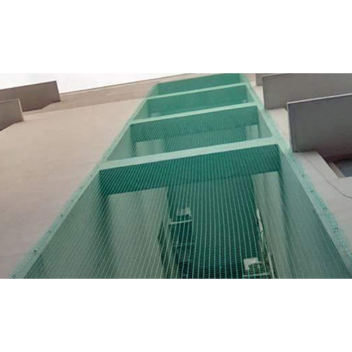 Duct Area Safety Net - Application: Construction