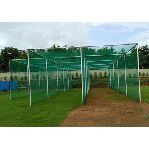 Green Mesh Cricket Practice Net - Color: As Per Requirement