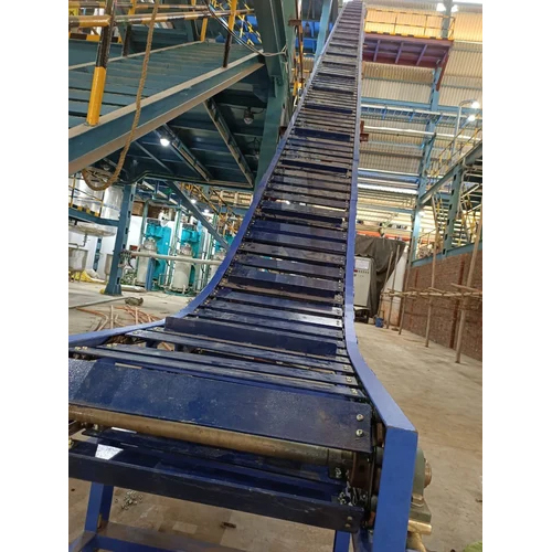Inclined Slat Chain Conveyor