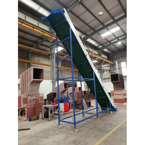 Industrial Inclined Belt Conveyor