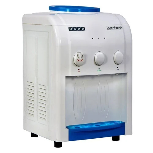 White Table Top Water Dispenser - Material: Plastic