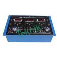 Opto Electronic Devices Characteristics (led, Ldr, Photo Transistor & Photo Diode) With Aluminum Panel & Digital Panel Meters.