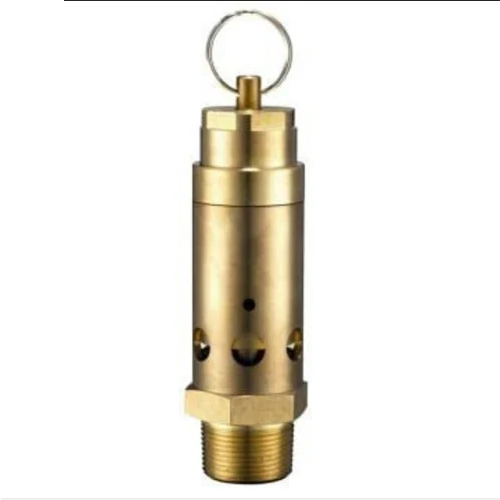 Compressor Safety Valve - Brass 1/2 Inch , Golden New Industrial Component