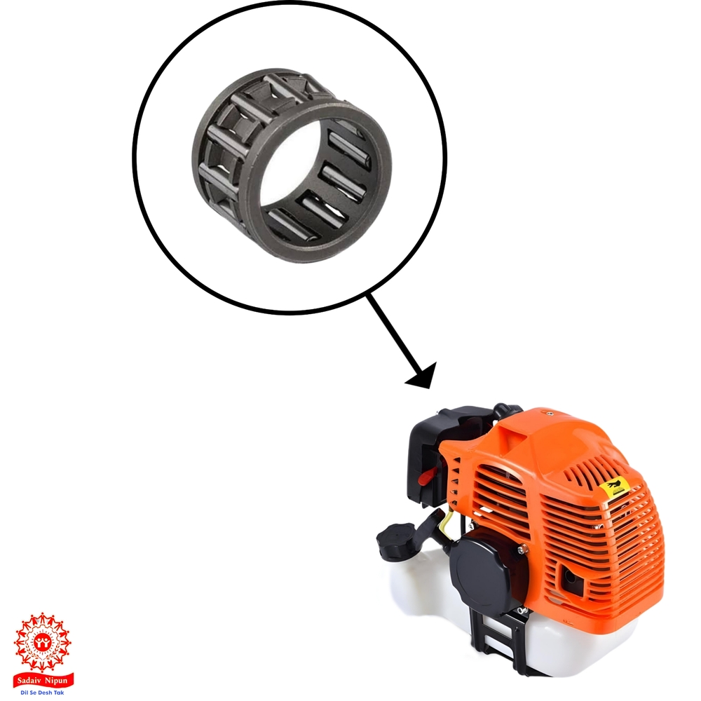 Top-quality Needle Bearing - Premium High-strength Materials, 12x6x2 Cm Dimensions, Silver Color | Engine Performance Upgrade For 52cc 2-stroke Brush Cutters, Reliable For Grass Trimming