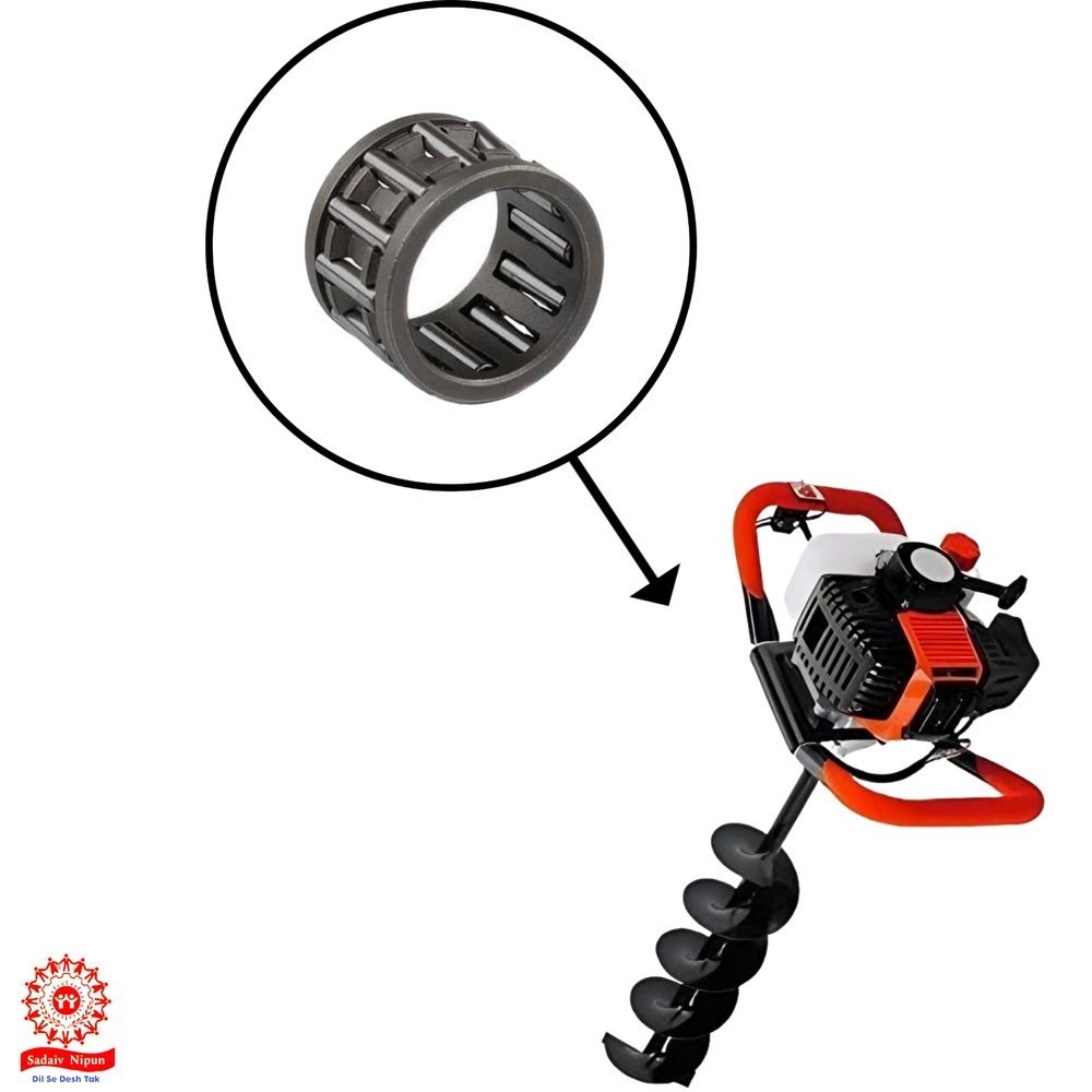 Top-quality Needle Bearing - Premium High-strength Materials, 12x6x2 Cm Dimensions, Silver Color | Engine Performance Upgrade For 52cc 2-stroke Brush Cutters, Reliable For Grass Trimming