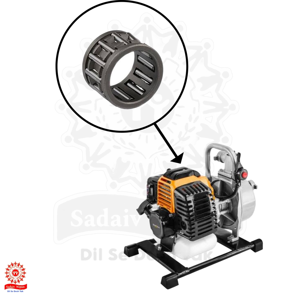 Top-quality Needle Bearing - Premium High-strength Materials, 12x6x2 Cm Dimensions, Silver Color | Engine Performance Upgrade For 52cc 2-stroke Brush Cutters, Reliable For Grass Trimming
