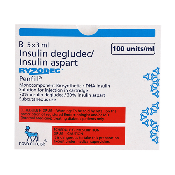 Ryzodeg 100IU/ml Penfill