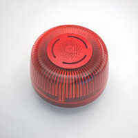Plastic Addressable Loop Powered Sounder - Color: Red