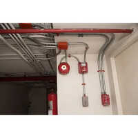 Fire Alarm Control System Installation Service - Color: Red
